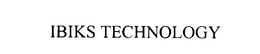 IBIKS TECHNOLOGY trademark