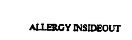 ALLERGY INSIDEOUT trademark