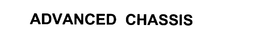 ADVANCED CHASSIS trademark