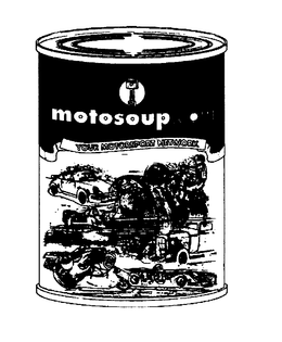 MOTOSOUP.COM YOUR MOTORSPORT NETWORK trademark