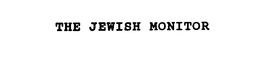 THE JEWISH MONITOR trademark