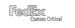 FEDEX CUSTOM CRITICAL trademark