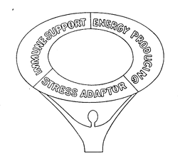 IMMUNE SUPPORT ENERGY PRODUCING STRESS ADAPTOR trademark