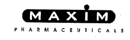 MAXIM PHARMACEUTICALS trademark