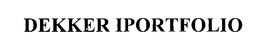 DEKKER IPORTFOLIO trademark