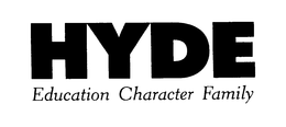 HYDE EDUCATION CHARACTER FAMILY trademark