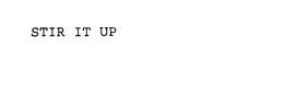 STIR IT UP trademark