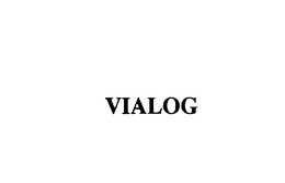 VIALOG trademark