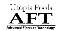 UTOPIA POOLS AFT ADVANCED FILTRATION TECHNOLOGY trademark