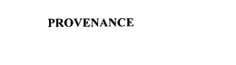 PROVENANCE trademark