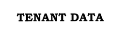 TENANT DATA trademark