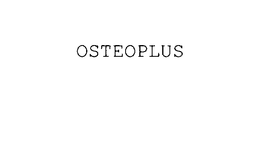 OSTEOPLUS trademark