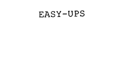 EASY-UPS trademark