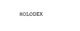 HOLODEX trademark
