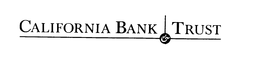 CALIFORNIA BANK & TRUST trademark