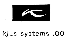 K KJUS SYSTEMS .00 trademark