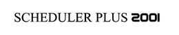 SCHEDULER PLUS 2001 trademark