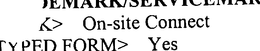 ON-SITE CONNECT trademark