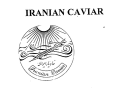 IRANIAN CAVIAR trademark