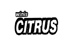 WINIS CITRUS trademark