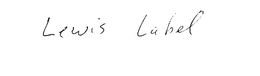 LEWIS LABEL trademark