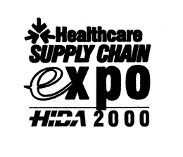 HEALTHCARE SUPPLY CHAIN EXPO HIDA 2000 trademark