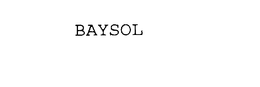 BAYSOL trademark