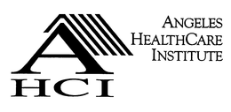 AHCI ANGELES HEALTHCARE INSTITUTE trademark