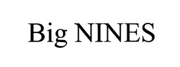 BIG NINES trademark