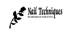NAIL TECHNIQUES THE ALTERNATIVE TO ARTIFICIAL NAILS trademark