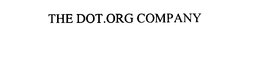 THE DOT.ORG COMPANY trademark