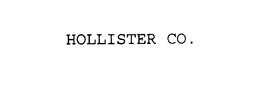 HOLLISTER CO. trademark