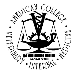 AMERICAN COLLEGE VETERINARY INTERNAL MEDICINE MCMLXXII trademark