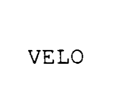 VELO trademark