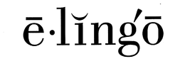 E-LINGO trademark