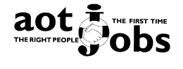 AOT JOBS THE RIGHT PEOPLE THE FIRST TIME trademark
