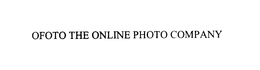 OFOTO THE ONLINE PHOTO COMPANY trademark