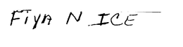 FIYA N ICE trademark