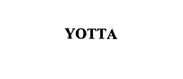 YOTTA trademark