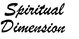 SPIRITUAL DIMENSION trademark