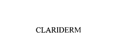 CLARIDERM trademark