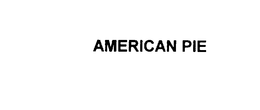 AMERICAN PIE trademark