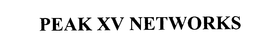 PEAK XV NETWORKS trademark