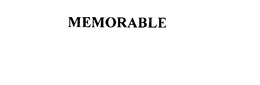 MEMORABLE trademark