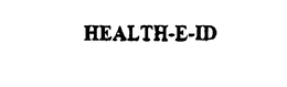 HEALTH-E-ID trademark