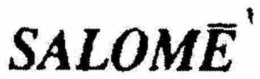 SALOME' trademark