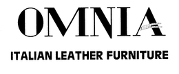 OMNIA ITALIAN LEATHER FURNITURE trademark