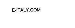 E-ITALY.COM trademark