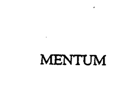 MENTUM trademark