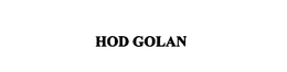 HOD GOLAN trademark